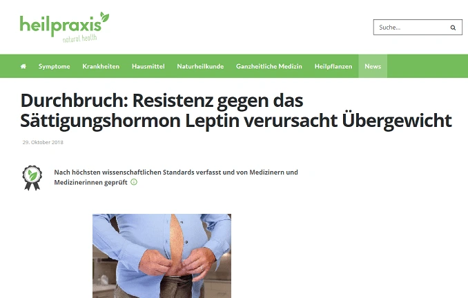 Resistenz-gegen-Sättigungshormon